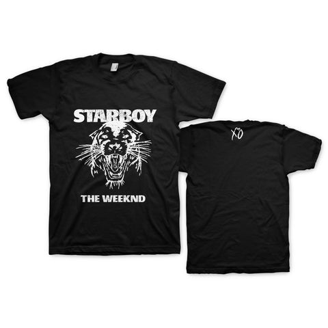 THE WEEKND STARBOY PANTHER - MENS  T-SHIRT - The Hollywood Apparel