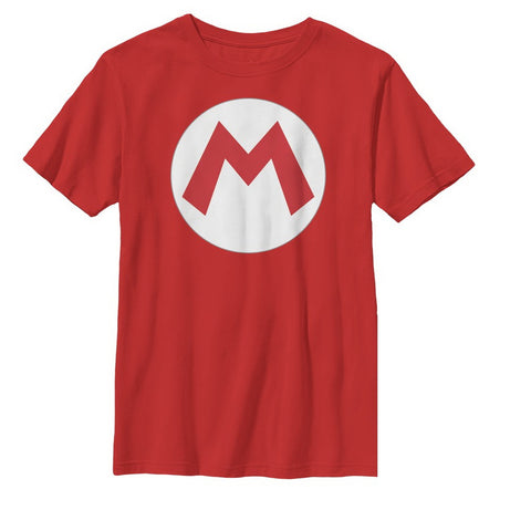 Youth Mario Icon - T Shirt - The Hollywood Apparel