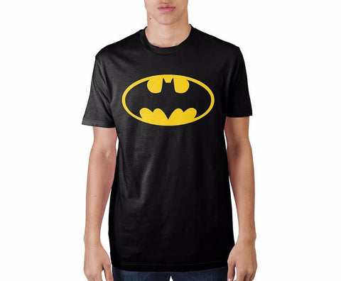 Batman Logo Black T-Shirt - The Hollywood Apparel