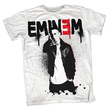 Eminem Spray Paint T Shirt - The Hollywood Apparel