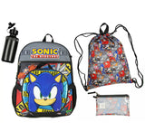 Sonic The Hedgehog Ultimate Backpack Set 5 Pieces - The Hollywood Apparel