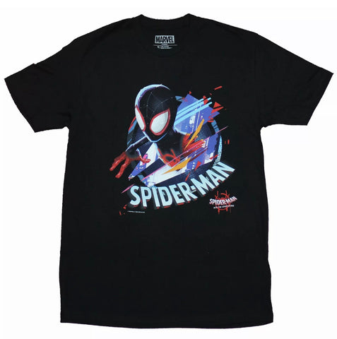 Spider Man Miles Morales Glitch Shirt - The Hollywood Apparel