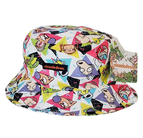 Retro Nickelodeon Cast Bucket Hat