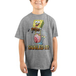 Spongebob Snailed It Youth Shirt - The Hollywood Apparel