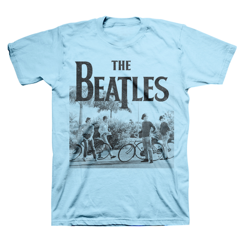 THE BEATLES | BICYCLE T-SHIRT - The Hollywood Apparel