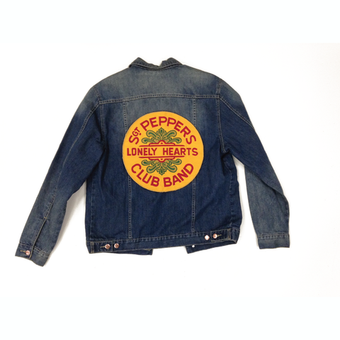 THE BEATLES | SGT PEPPERS DENIM JACKET - The Hollywood Apparel