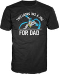 Batman This Looks Like A Job For Dad T-shirt Tee Shirt - The Hollywood Apparel