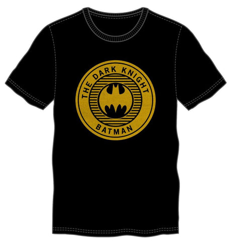 The Dark Knight Batman Seal Black T-Shirt - The Hollywood Apparel