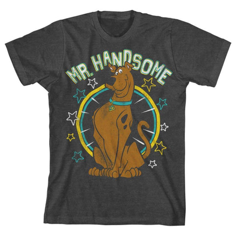 Boys Scooby Doo Shirt Youth Boys Mr. Handsome Shirt - The Hollywood Apparel