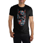 Batman Flower Face T-shirt Tee Shirt - The Hollywood Apparel