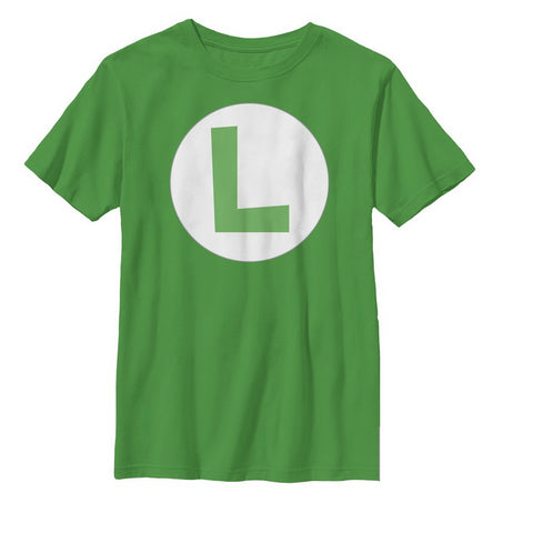 Youth Luigi Icon - T Shirt - The Hollywood Apparel