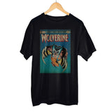 Marvel Comics Limited Series Wolverine Claws Out Men's Black T-Shirt Tee Shirt - The Hollywood Apparel