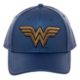 Blue Glitter Hat w/ Wonder Woman Logo - Wonder Woman Dad hat - The Hollywood Apparel