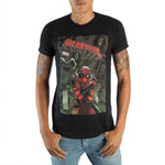 Deadpool comic book artwork Cover T shirt - The Hollywood Apparel