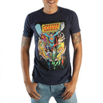 Classic Vintage Justice League Comic Book Cover Artwork T-Shirt - The Hollywood Apparel