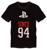 Original Playstation Since 94 1994 Men's Black T-Shirt Tee Shirt - The Hollywood Apparel