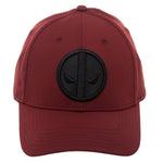 Deadpool Red Logo Flatbill Hat - The Hollywood Apparel
