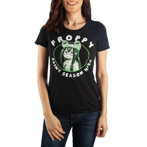 My Hero Academia Shirt Froppy Juniors Graphic Tee - The Hollywood Apparel