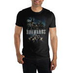 Harry Potter Deathly Hallows Logo Men's Black T-Shirt - The Hollywood Apparel