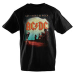 Youth Let There Be Rock ACDC Shirt Boys Graphic Tee - The Hollywood Apparel