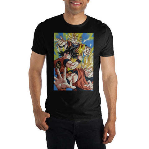 Dragon Ball Z Characters T shirt Tee Shirt - The Hollywood Apparel