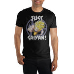 Dragon Ball Z Just Saiyan T shirt Tee Shirt - The Hollywood Apparel