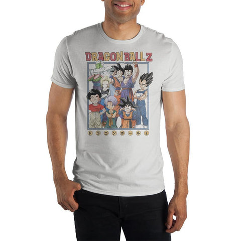 Dragon Ball Z Kanji Characters T shirt - The Hollywood Apparel