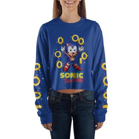 Sonic The Hedgehog women’s Crop Top - The Hollywood Apparel