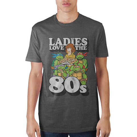 Teenage Mutant Ninja Turtles Ladies Love The 80s T-Shirt - The Hollywood Apparel