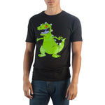 Rugrats Reptar Black T-Shirt - The Hollywood Apparel