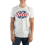 Batman Logo Americana T-Shirt - The Hollywood Apparel