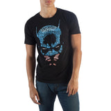 Batman Typeface Black T-Shirt - The Hollywood Apparel