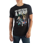 My Hero Academia Become A Hero T-Shirt - The Hollywood Apparel