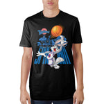 Space Jam Bugs Character Background T-Shirt - The Hollywood Apparel