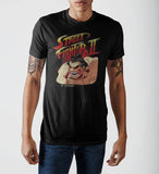 Street Fighter Black T-Shirt - The Hollywood Apparel