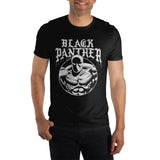 Black Panther Old English  T-Shirt - The Hollywood Apparel