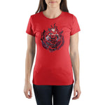 Ruby Rose RWBY Juniors Graphic Tee Anime Apparel - The Hollywood Apparel