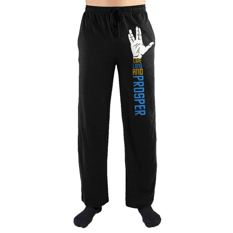 Spock Hand Live Long And Prosper Men's Lounge Pants - The Hollywood Apparel