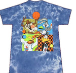 Space Jam Tie Dye Tune Squad Shirt - The Hollywood Apparel