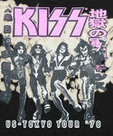 KISS Bleached 78’ Tour Crop Top - The Hollywood Apparel