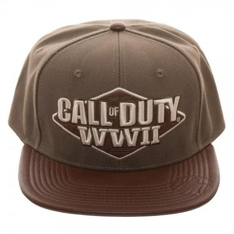 Call of Duty: World War II 3D Embroidered Snapback - The Hollywood Apparel