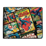 Marvel Black Panther Comic Bi-Fold Wallet - The Hollywood Apparel
