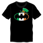 Batman St. Patrick's Logo Black T-Shirt - The Hollywood Apparel