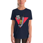 Cut The Beat Youth Short Sleeve T-Shirt - The Hollywood Apparel