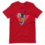 DJ Dwrek Cut The Beat 80's Cell Phone T Shirt - The Hollywood Apparel