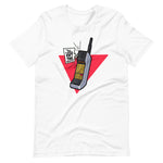 DJ Dwrek Cut The Beat 80's Cell Phone T Shirt - The Hollywood Apparel